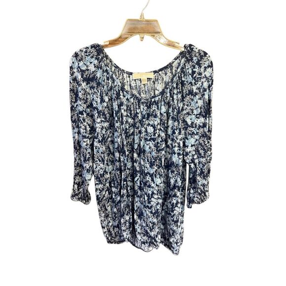 Michael Kors Pullover Knit top Sz OX (10/12) Blues - Picture 1 of 7